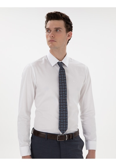 Pierre Cardin Erkek Beyaz Gömlek Basic 50305127-vr013 Beyaz