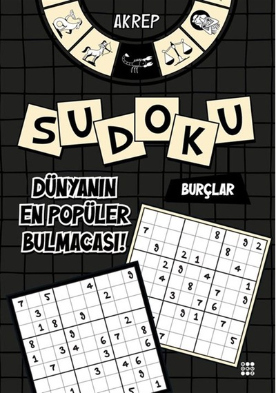 Burçlar Sudoku / Akrep Kalem Hediyeli