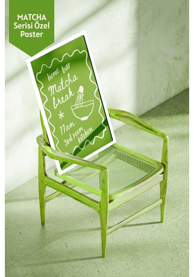 Mim And More X Luminara Studio Home Bar Matcha Break 11am 3rd Room Kitchen Poster
