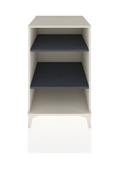 Kronos Komodin 2 Raflı 60x59x96 Aytaşı-antrasit Aytaşı