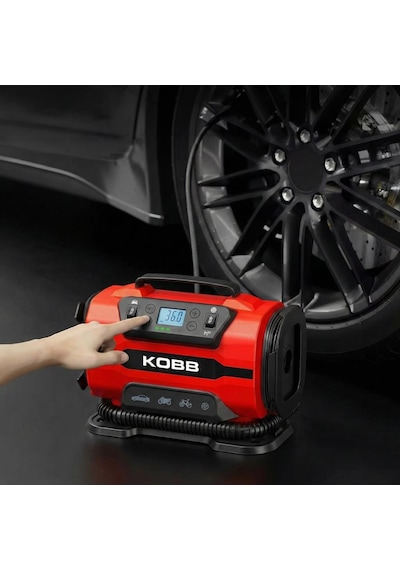 Kobb Kb301 12volt 220volt 150 Psı Ayarlanabilir Dijital Basınç G