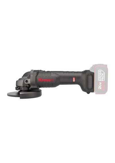 Kress KUH10.9 20V 125 MM Profesyonel Şarjlı Solo Avuç Taşlama Makinesi
