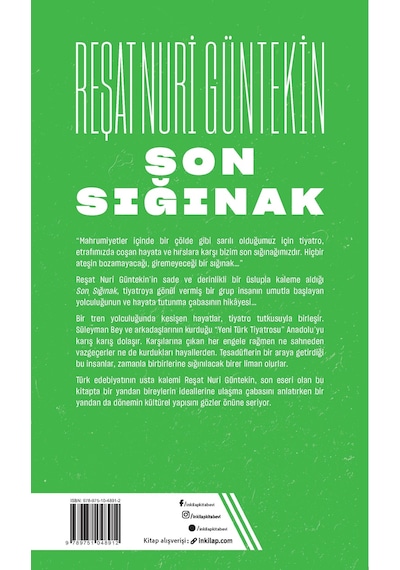 Son Sığınak Yeni Kapak