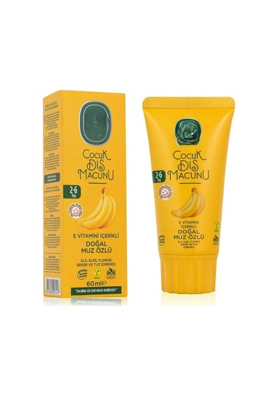 Çocuk Diş Macunu 60 Ml Muz