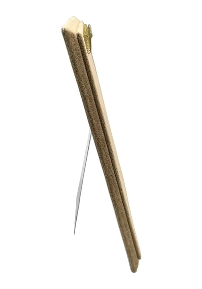 Yerli Üretim Süet Kumaş Sütlü Kahve Renk 20/16 Cm Ayaklı Kanca Bileklik Sergileme Standı Çok Renkli