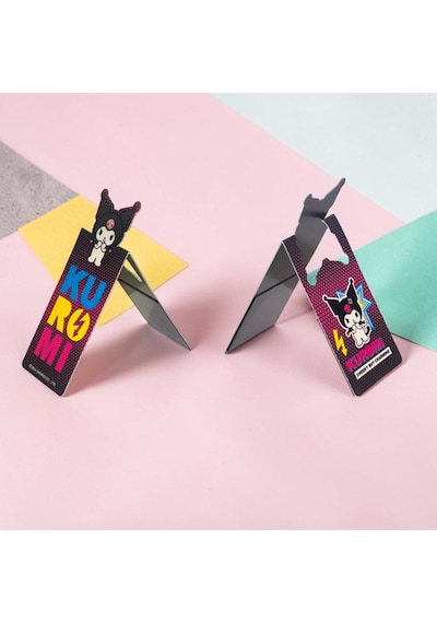 Bakgelal Sanrio Lisanslı Kuromi 3 Lü Manyetik Kitap Ayracı Seti Pop Art Tasarım - 9083902974021