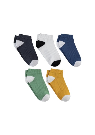 Civil Boys Sport 5'li 2-12 Yaş Erkek Çocuk Patik Çorap - Standart