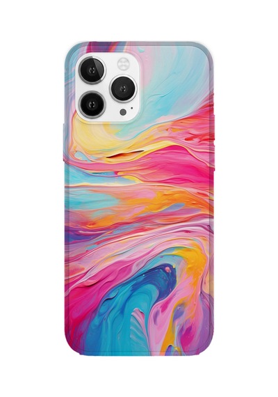 İphone 12 Pro Max Uyumlu Baskılı Şeffaf Telefon Kılıfı Koleksiyon: Pastelbloom Soft Series 9