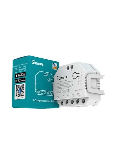 Sonoff Dual R3 Çift Kanallı Akıllı Röle
