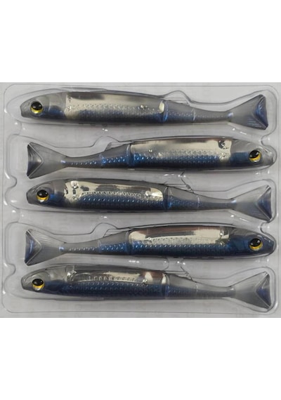 Tokyotackle Wiggle Real Fish Silikon Balık Yem 7.5cm 5'li Paket P13s7464