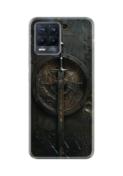 Realme 8 - 8 Pro Kılıf Boutique Baskılı Resimli Sword Pcode -051