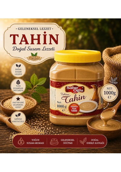Sabıroğlu Bozkır Tahini 1 KG