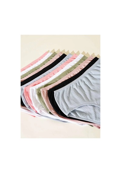 Meyzz Kadın Günlük Ultra Rahat Soft Fitilli Pamuklu Slip Külot 6'lı Çok Renkli - 808558928 Çok Renkli Meyzz Kadın Günlük Ultra Rahat Soft Fitilli Pamuklu Slip Külot 6'lı Çok Renkli - 808558928 Çok Renkli