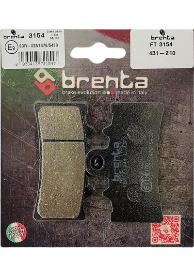 Brenta Ft 3154 Organik Fren Balatası