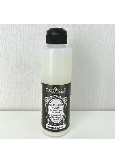 Cadence Ultimate Glaze Kalın Sır Vernik Yarı Mat 250Ml