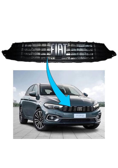 Fiat Egea Ön Panjur Izgarası 2015-2020 Model Yeni Tip Armalı