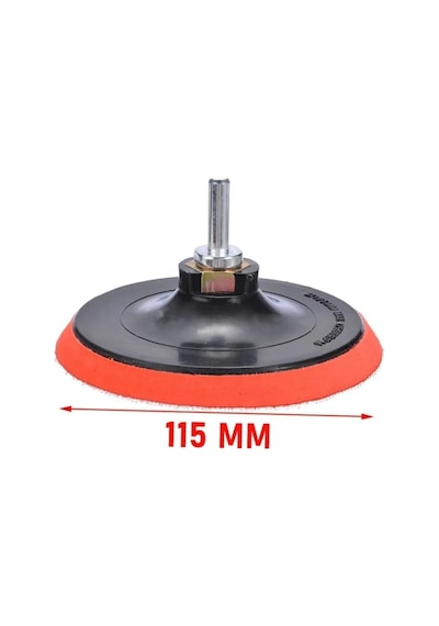 Senbang 115 Mm Cırt Zımpara Kağıdı El Zımparaları Ucu Seti Matkap Aparatı Avuç Içi Spiral Taşlama 20 Parça