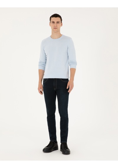 Pierre Cardin Erkek Açık Mavi Kazak /triko 50296575-vr003 Açık Mavi