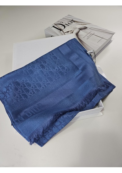 Miorel Scarfs Yeni Sezon Cd Kaşmir İpek Şal 4 Mevsim Fular Silk Scarfs Shawl Hijab İndigo Mavi