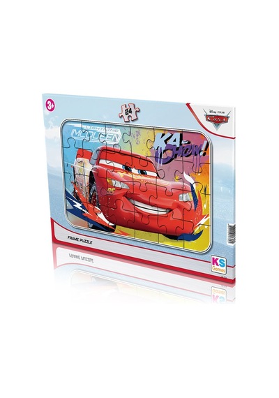 Disney Cars (Arabalar) Frame Puzzle/Yapboz 24'Parça