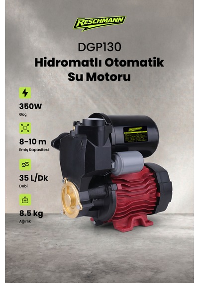 Reschman R-dpg130 Hidromatlı Otomatik Su Motoru 0.50hp