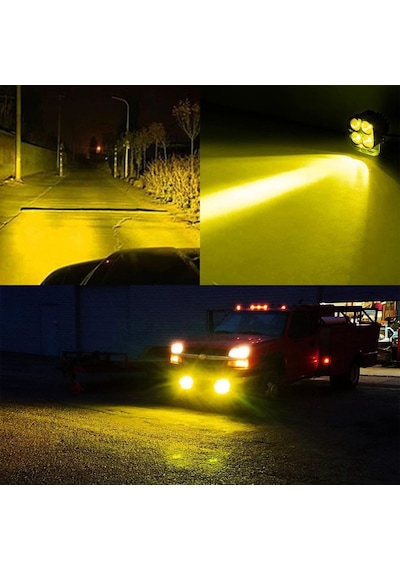Knmaster Yoldie 40w Motosiklet / Off Road Led Sis Farı Takım N11.4357