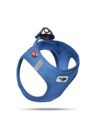 Curli Vest Air-Mesh Köpek Göğüs Tasması Mavi Xxsmall 30-35 CM Mavi