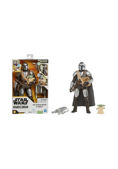 Star Wars The Mandalorian & Grogu Galactic Action Interaktif Elektronik Grogu Figür