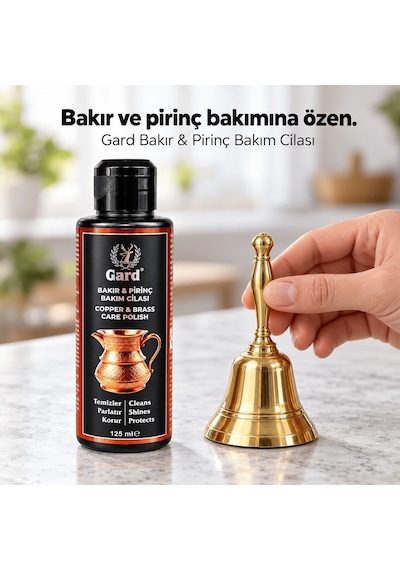 Gard Bakır Pirinç Cilası 125 ML