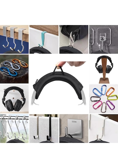 Anker Soundcore Space Q45 / Life Q35 / Q30 / Q30bt / Q20 / Q20i / Q20+ / H30i / Q11 / Q11i İle Uyumlu Kafa Bandı Koruyucusu - 6 Mm Neopren Dolgu, Sağlam Fermuar Sürgüsü Ve Askı Kulbu