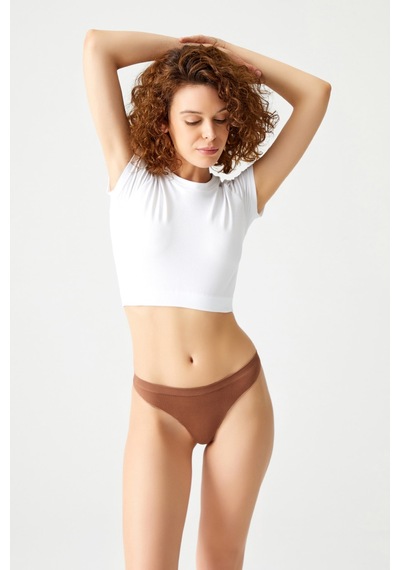 Los Ojos 3 Adet Fitilli Seamless Brezilya Modeli Külot 3xbrasil Fitilli Mor-bej-kahverengi Los Ojos 3 Adet Fitilli Seamless Brezilya Modeli Külot 3xbrasil Fitilli Mor-bej-kahverengi