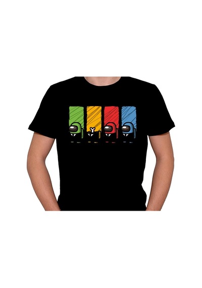 Among Us Game Gamer Konsol Tişört Unisex T-shirt 001