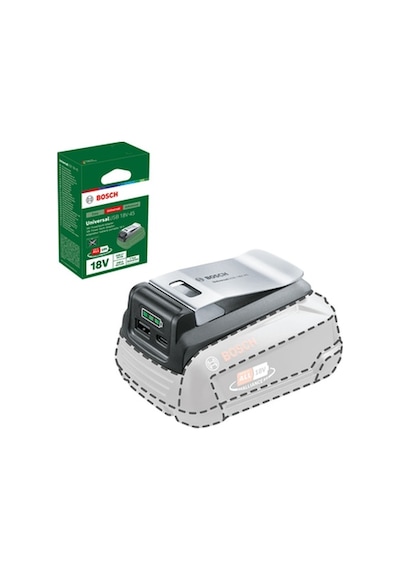 Bosch UniversalUSB 18V-45 Powerbank Adaptör - 1600A02WS1