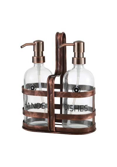 Rame Sıvı Sabunluk Seti - 2x500 Ml Yuvarlak Çok Renkli