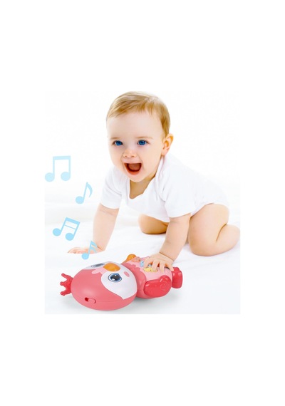 Yuncak Işıklı Ve Müzikli Sevimli Penguen Bebek Piyanosu
