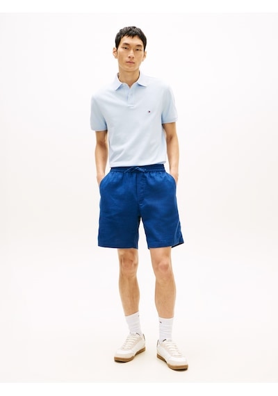 Tommy Hilfiger Dover 8 Po Sorona Lınen 2/2 Erkek Mavi Şort - Mw0mw44353