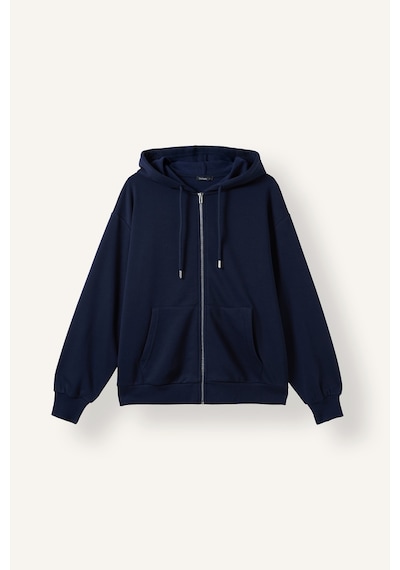Defacto Relax Fıt Kapüşonlu Basıc Düz Kalın Sweatshirt Kumaşı Hırka C1809ax26wnnv251 Lacivert-nv251 Defacto Relax Fıt Kapüşonlu Basıc Düz Kalın Sweatshirt Kumaşı Hırka C1809ax26wnnv251 Lacivert-nv251