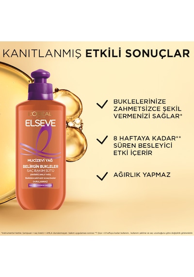 Elseve Amla Yağı Bukle Belirginleştirici Saç Bakım Kremi 200 ML