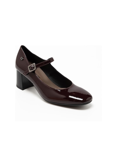 Oxford Klasik Kadın 235743ds Donna Serena 5743ds Slıde Naplack Bordeaux Naplack Bordeaux