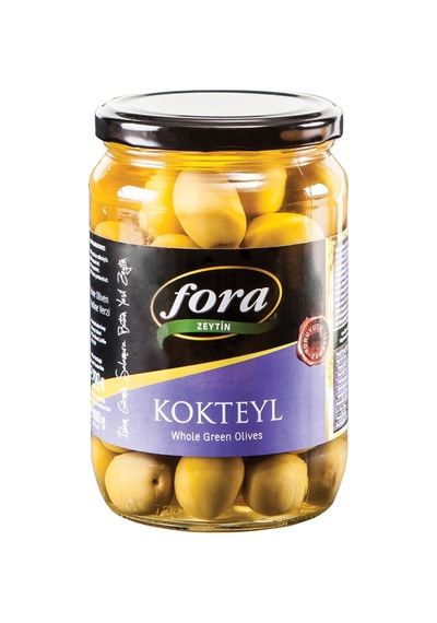 4 Adet Fora Domat Kokteyl Zeytin 400 G 111-140 Ad/kg
