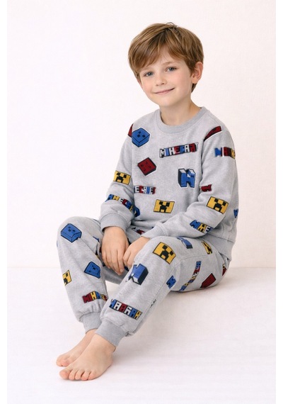 Free Beka Karakter Desenli Erkek Çocuk Uzun Kollu Pamuklu Alt Üst Pijama Takımı Çok Renkli Free Beka Karakter Desenli Erkek Çocuk Uzun Kollu Pamuklu Alt Üst Pijama Takımı Çok Renkli