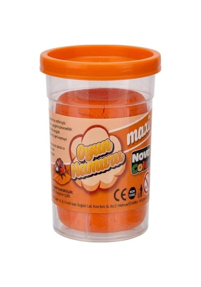 Nova Color Oyun Hamuru 100gr Turuncu - 2 Adet Çok  Renkli