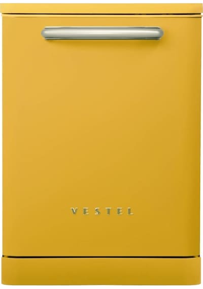 Vestel Bm 5011 3 Programlı 13 Kişilik Retro Bulaşık Makinesi Sarı