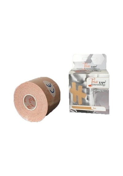 Bia Tape Kinesio Kinesiology 5cmX5m Ten Rengi  Sporcu Bandı