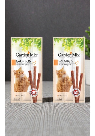 Garden Mix Tavuklu Kedi Stick 3x5 G X 2 Adet