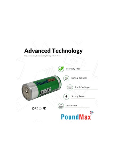 Lexroo 5 Adet 910a Lr1 1.5v Alkalin Pil