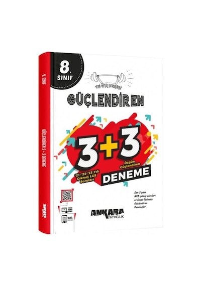8. Sınıf Özgün Güçlendiren 3 + 3 Deneme Ankara Yayıncılık