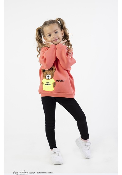 Harika Kids Kız Çocuk Orta Kalınlıkta Baskılı Örme Basic Taytlı Alt Üst Takımı Nar Çiçeği Narçiçeği Harika Kids Kız Çocuk Orta Kalınlıkta Baskılı Örme Basic Taytlı Alt Üst Takımı Nar Çiçeği Narçiçeği
