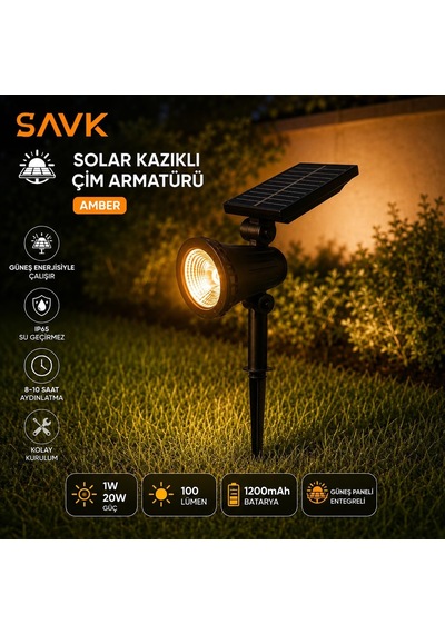 Tr Solar Bahçe Aydınlatması
