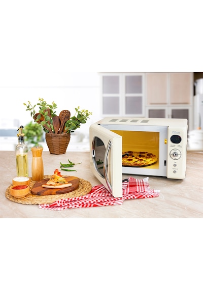 Zilan ZLN1245 700 W Retro Mikrodalga Fırın